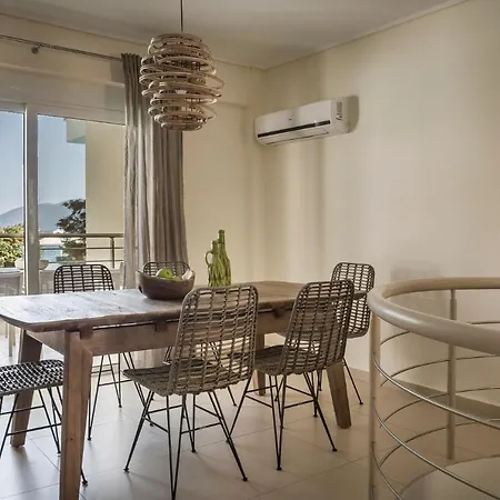 Vila Deluxe Kefalonia Amaryllis 1 Bedroom Outdoor Pool