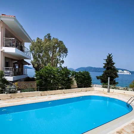 Vila Deluxe Kefalonia Amaryllis 1 Bedroom Outdoor Pool