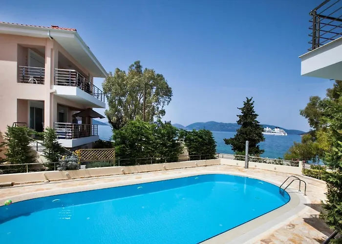 Deluxe Kefalonia Amaryllis 1 Bedroom Outdoor Pool Kefalonia Island