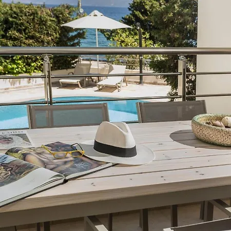 Deluxe Kefalonia Amaryllis 1 Bedroom Outdoor Pool Karavomilos Villa Karavomylos