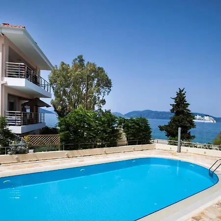 Villa Deluxe Kefalonia Amaryllis 1 Bedroom Outdoor Pool Karavomilos