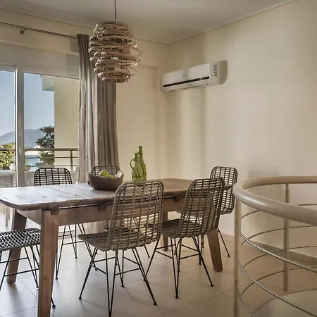 Deluxe Kefalonia Amaryllis 1 Bedroom Outdoor Pool Вилла