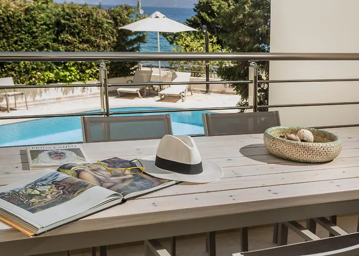 Deluxe Kefalonia Amaryllis 1 Bedroom Outdoor Pool Вилла Кефалония