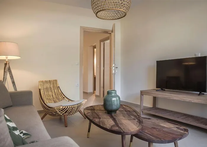 Вилла Deluxe Kefalonia Amaryllis 1 Bedroom Outdoor Pool *